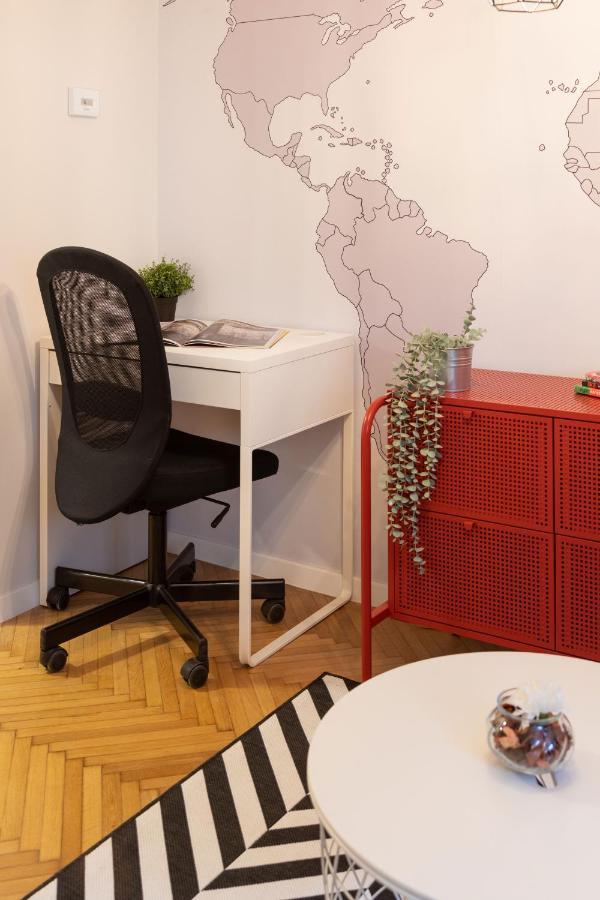 Modern Studio Near British Square Lägenhet Zagreb Exteriör bild